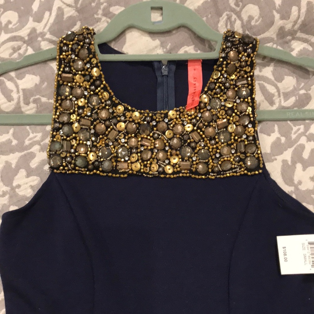 Beaded Eight Sixty Skater Girl Dress